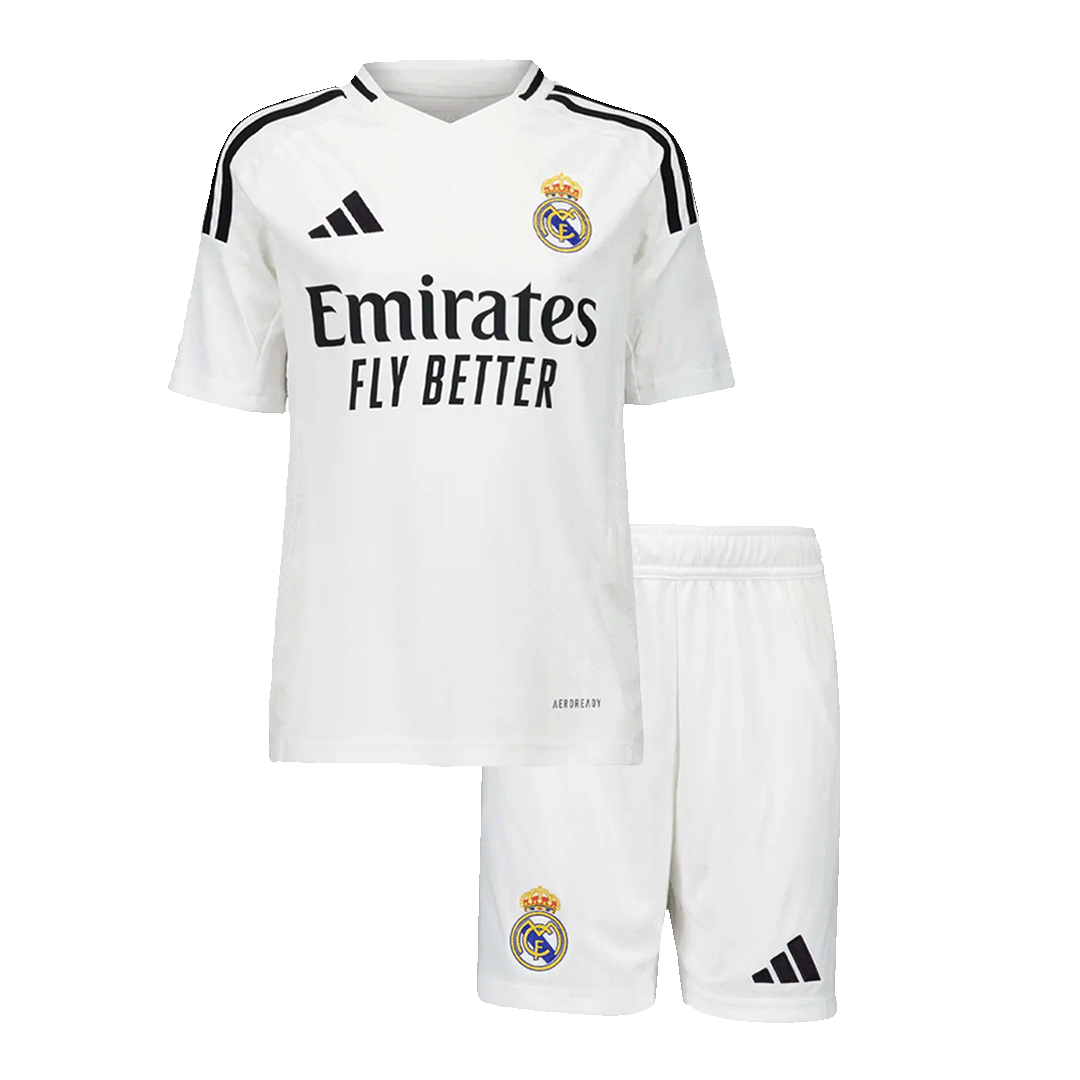 Miniconjunto Real Madrid 2024/25 Primera Equipación Local Niño (Camiseta + Pantalón Corto)