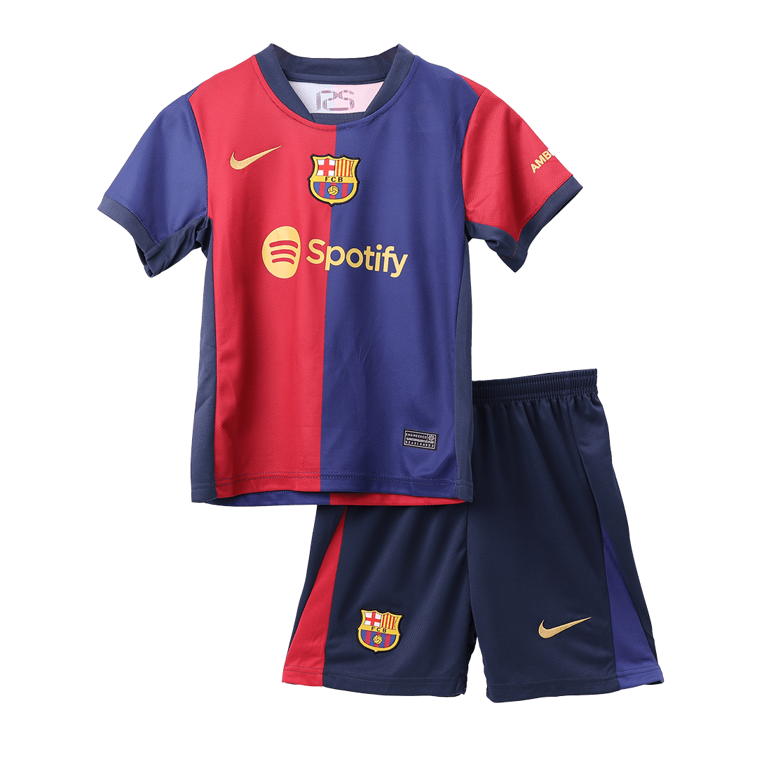 Miniconjunto Barcelona 2024/25 Primera Equipación Local Niño (Camiseta + Pantalón Corto)