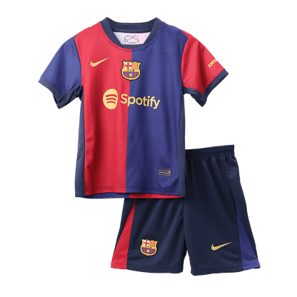 Miniconjunto Barcelona 2024/25 Primera Equipación Local Niño (Camiseta + Pantalón Corto)