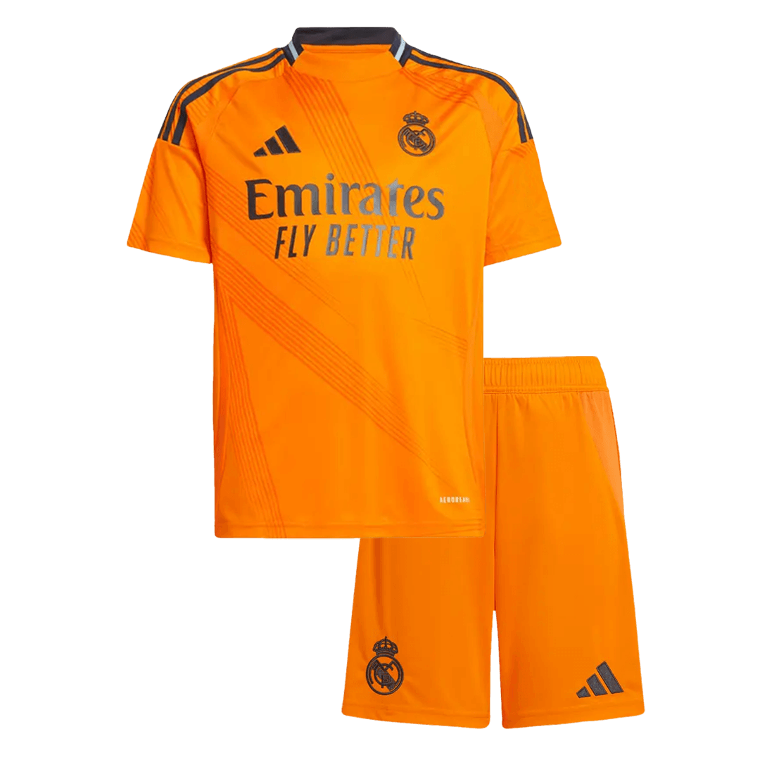 Miniconjunto Real Madrid 2024/25 Segunda Equipación Visitante Niño (Camiseta + Pantalón Corto)