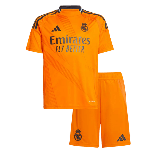 Miniconjunto Real Madrid 2024/25 Segunda Equipación Visitante Niño (Camiseta + Pantalón Corto)