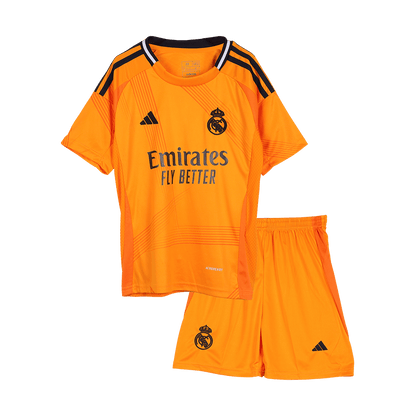 Miniconjunto Real Madrid 2024/25 Segunda Equipación Visitante Niño (Camiseta + Pantalón Corto)