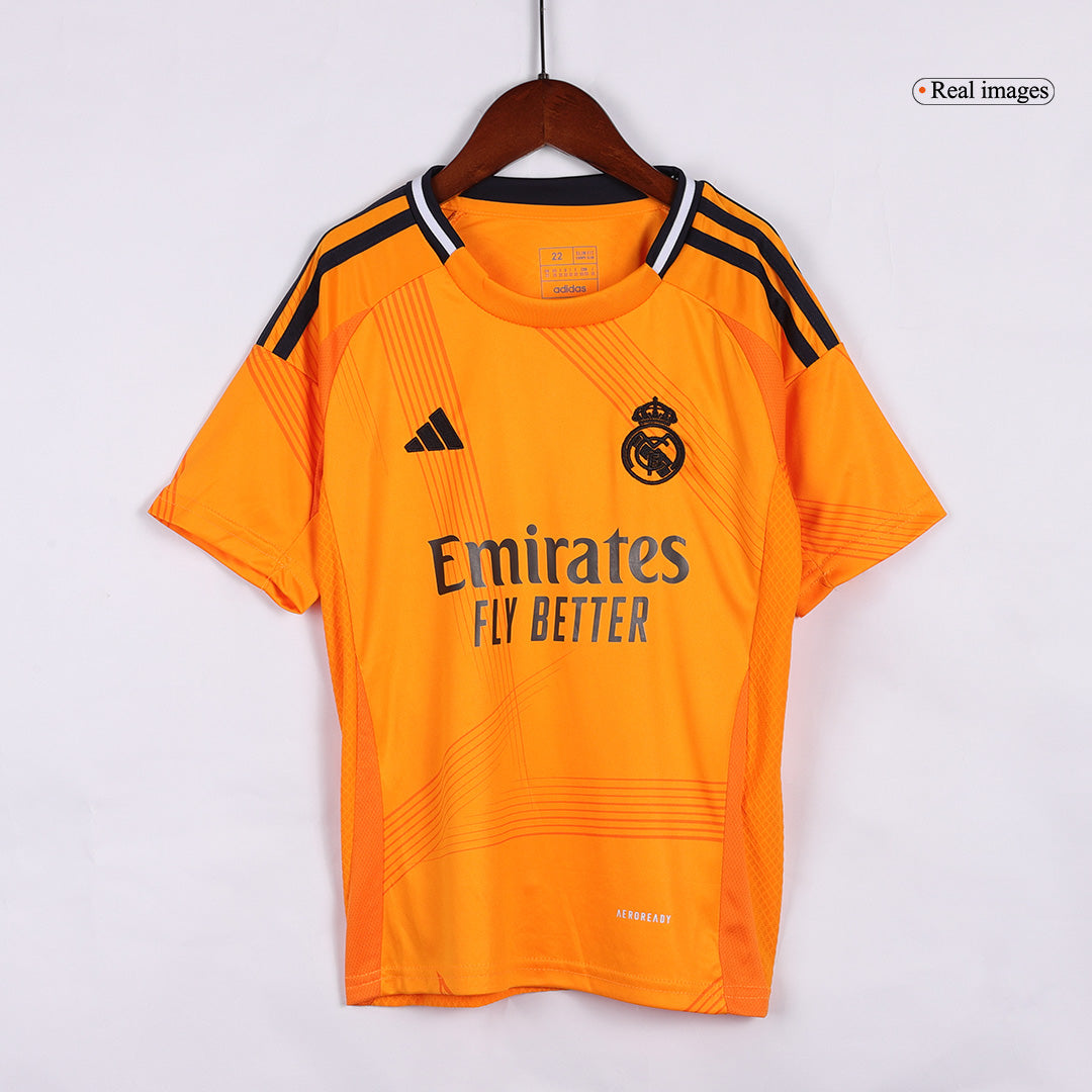 Miniconjunto Real Madrid 2024/25 Segunda Equipación Visitante Niño (Camiseta + Pantalón Corto)