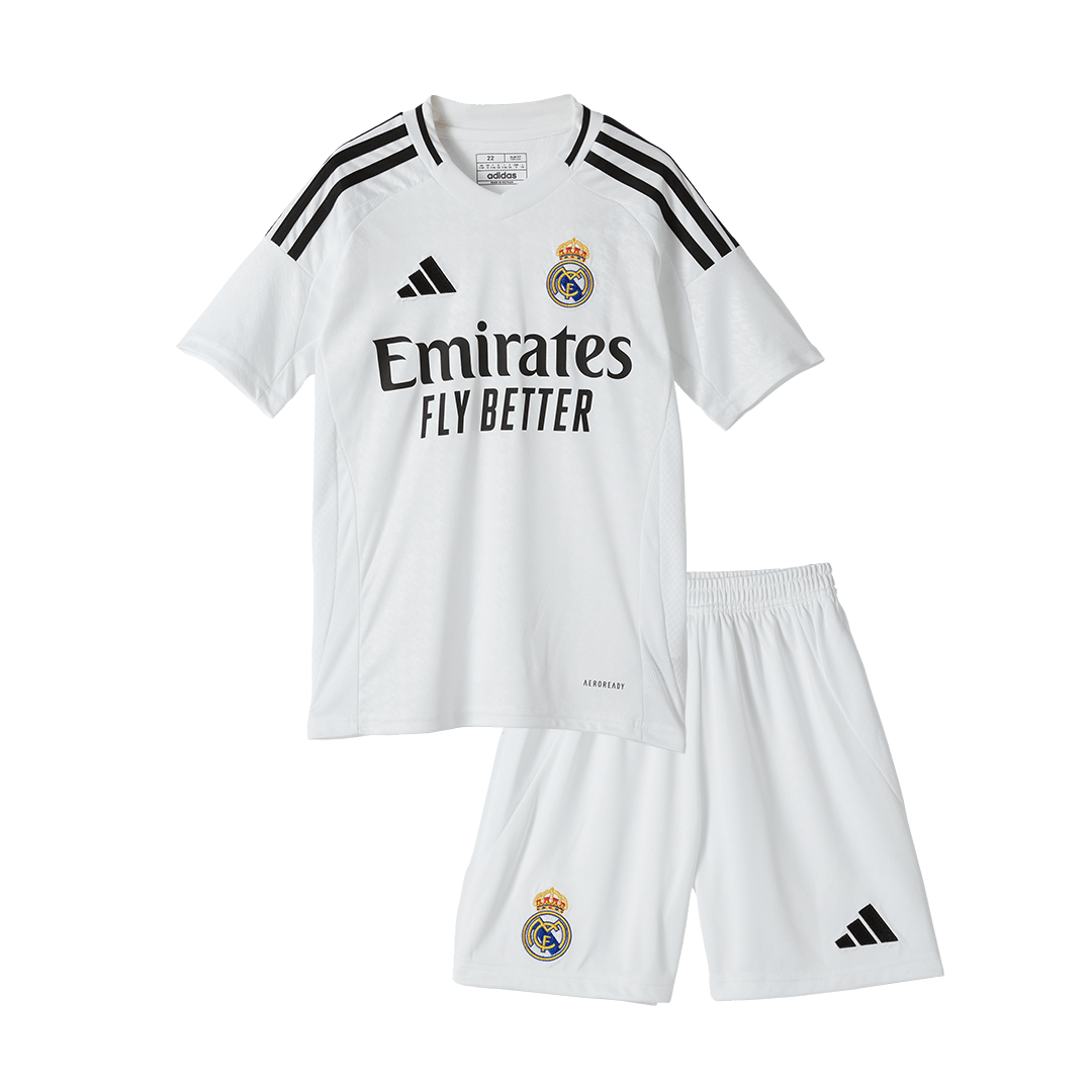 Miniconjunto Real Madrid 2024/25 Primera Equipación Local Niño (Camiseta + Pantalón Corto)