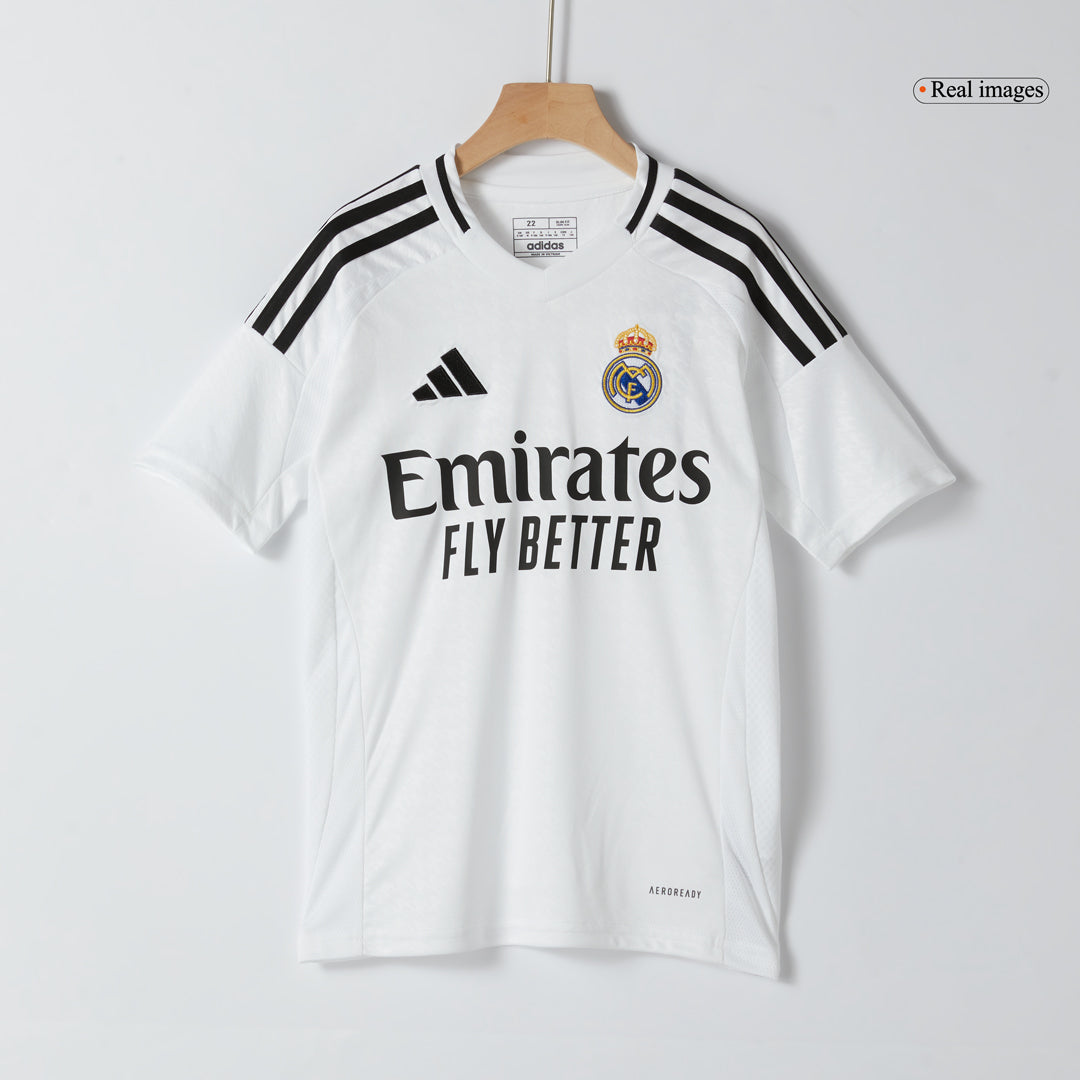 Miniconjunto Real Madrid 2024/25 Primera Equipación Local Niño (Camiseta + Pantalón Corto)